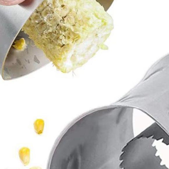 Corn Cob Stripper Stainless steel corn thresher Stainless Steel Corn Cutter Peeler Tool Non Slip Stripper Sheller kitchen gadget China Mainland