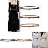 Sleek Style Korean Fashionable Little Girls Minimalist Dressy Pants Belt