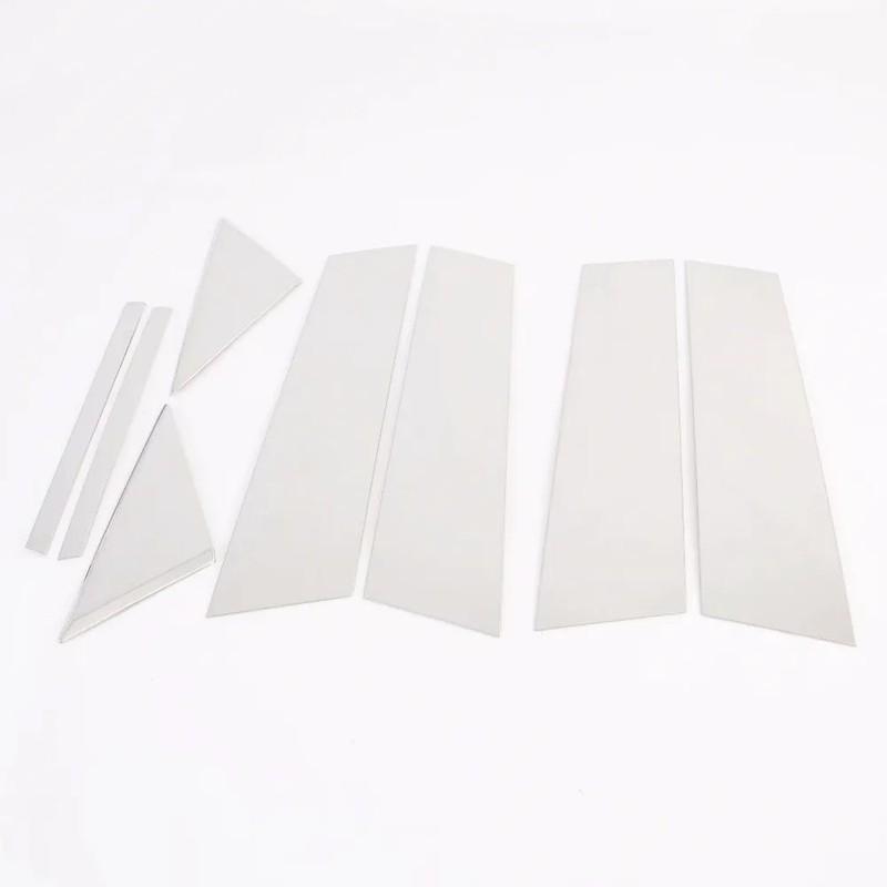 For Mazda 3 Axela Sedan      Window Center B C Pillar Column Cover Trims Strips Car Styling Accessories