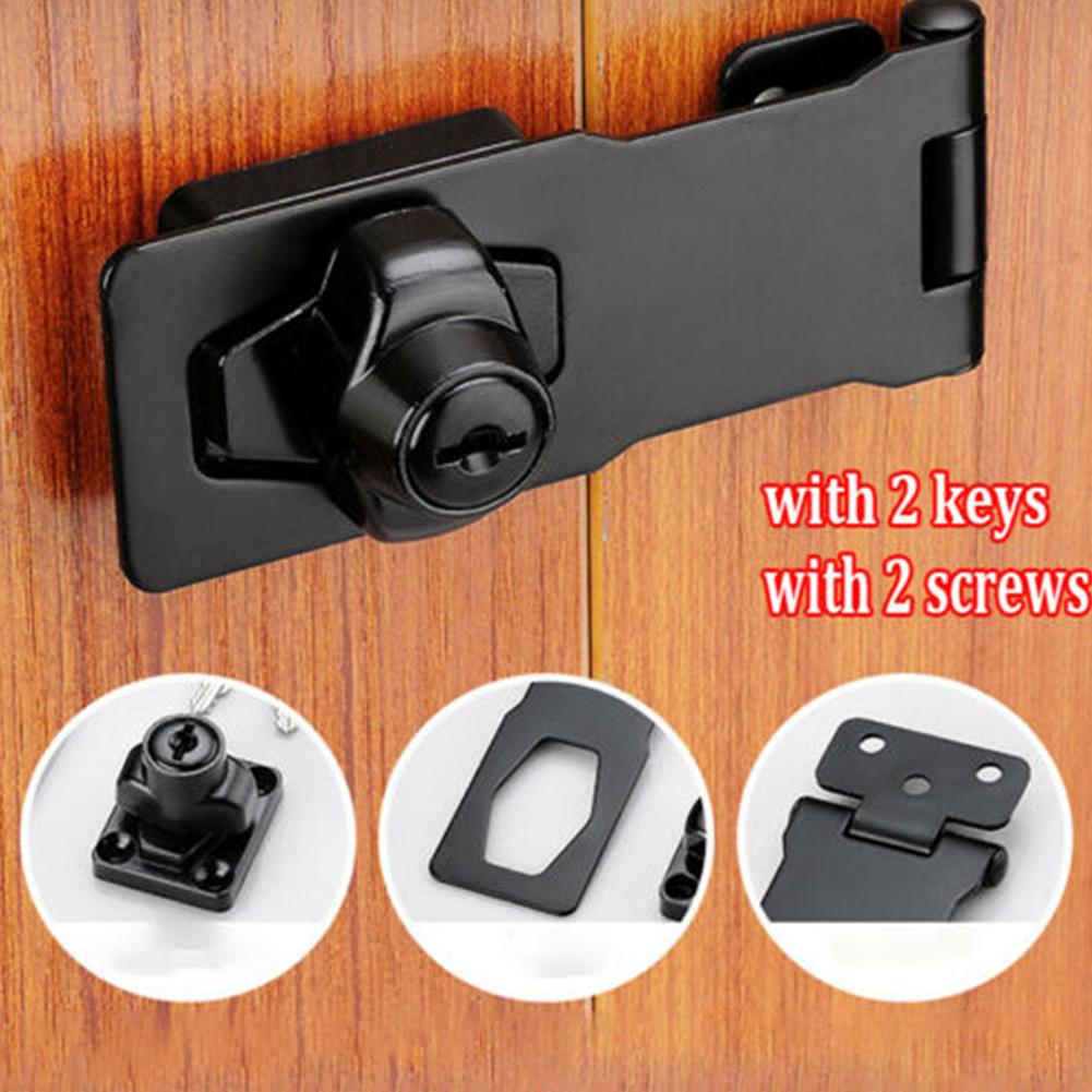 For Cabinets Hasp Lock With Key For Doors Double Door Cabinet Lock