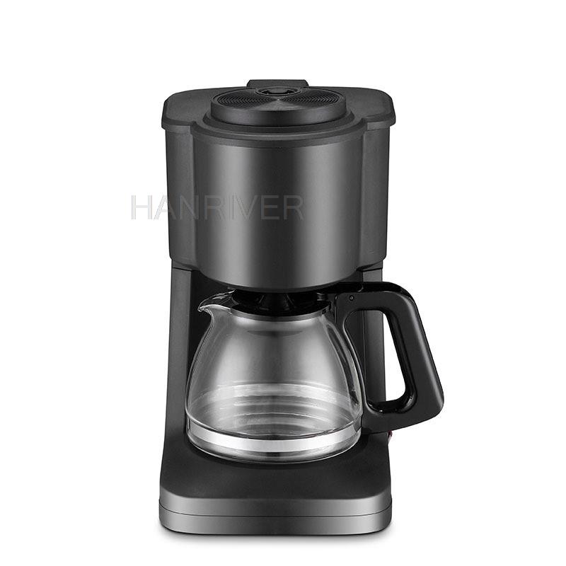Drip Coffee Machine With Pot Home Office Small Coffee Machine Italian Semi-automatic Household Drip Coffee Machine 220V