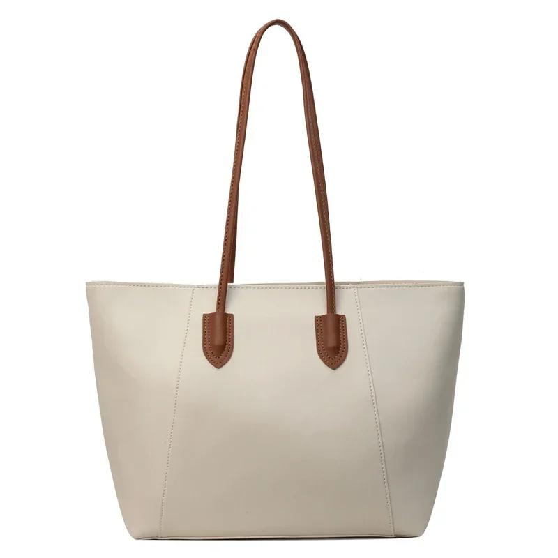 Luxury lightweight zipper sewing bag women's shoulder bag PU high-end fashion   new