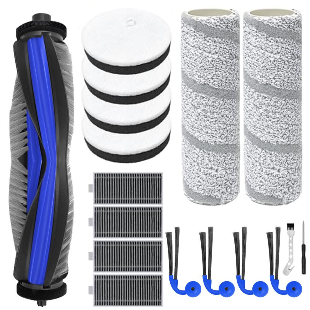 1set Roller Brush Accessories For ECOVACS For Deebot X11 For OmniCyclone/X11 Pro/X11 Pro For Omni/X11/X11 Famille Vacuum Cleaner
