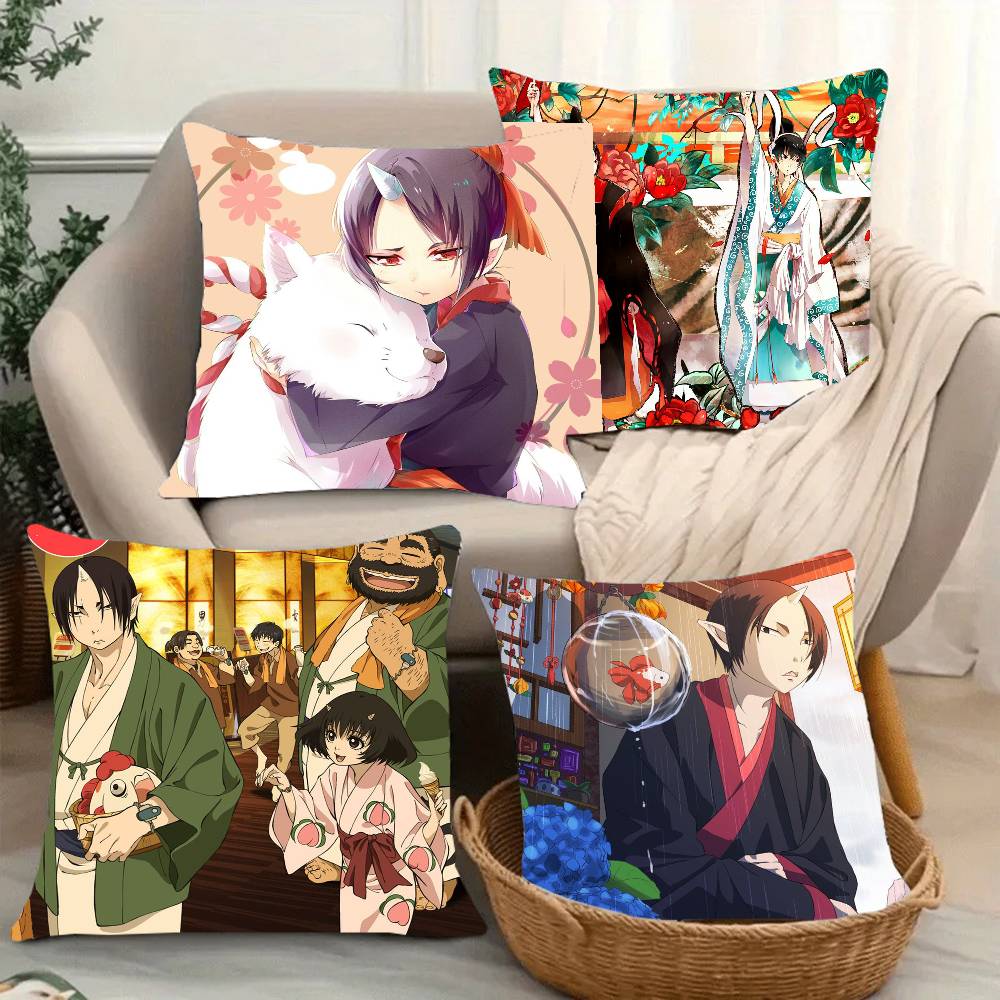 Hozuki's C-Coolheadedness Anime Pillow Case Home Decor Throw For Sofa Bed Car Room Decor Gift Idea
