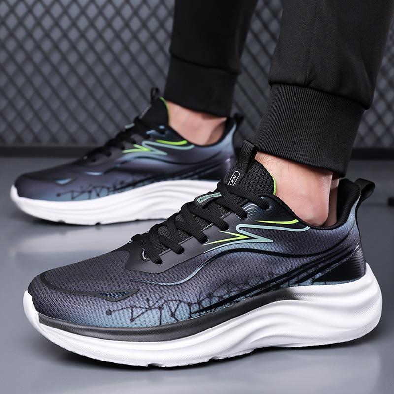 Mesh Breathable Sneakers Men's New Spring and Autumn Versatile Comfortable Lightweight Student Running Men's Shoes