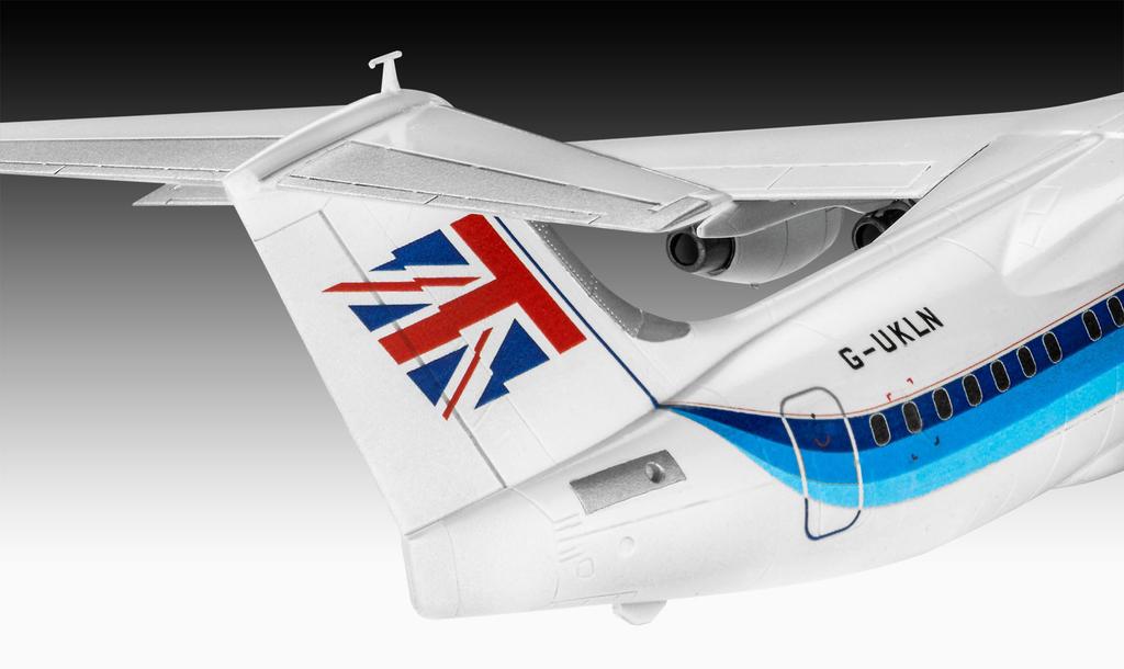 German Level Bae 146 AirUK Plastic Model 03791 1/144 (RJ85) - (Airplane)