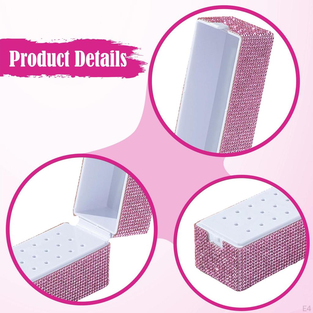 Halter Display Organizer Etui, 30 Löcher Strass, Leichtgewicht, Aufbewahrungsbox