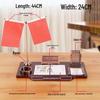 2026 Premium Wooden Desk Calendar & Pen Holder – Elegant Corporate Gift 44X24