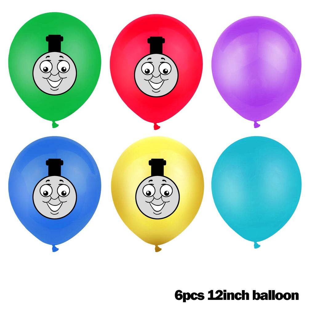Children Kids Thomas Birthday Party Supplies Decor Balloon Banner Cupcake Topper