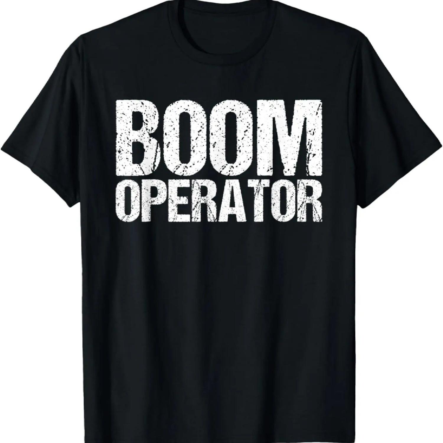 

Boom Operator Shirt Film Crew Film Staff Movie Making Gift T-Shirt XXXXXL чорний