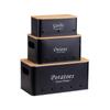 Stackable Kitchen Vegetable Storage Canisters
