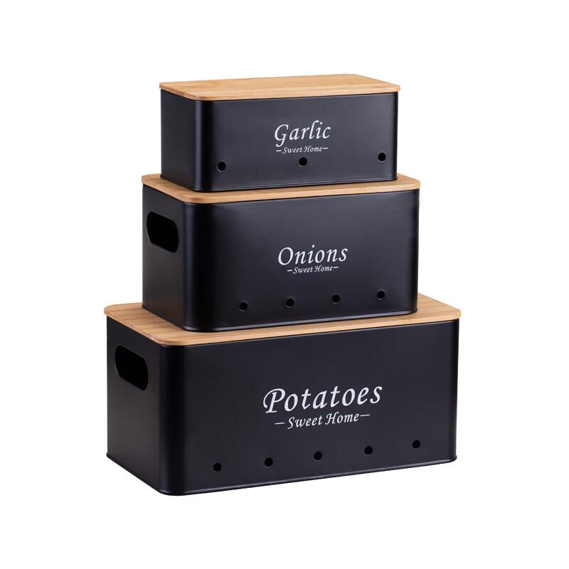 Stackable Kitchen Vegetable Storage Canisters