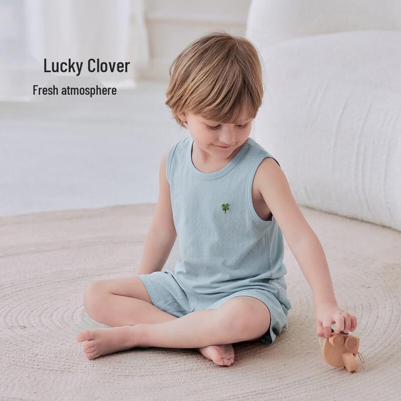 Babylove Unisex Summer Bamboo Cotton Vest & Shorts Set