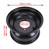 19x7-8 8 Inch ATV Front Wheel Rim 4 Bolt Holes 19x7.00-8 High Strength Steel Wheel Hub Rim for Go Kart Quad Dirt Bike Buggy