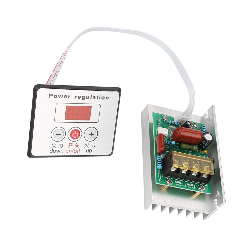 Electronic Regulator AC220V 8000W High Power SCR Speed Controller Control Motor