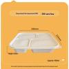 Biodegradable 4-Compartment Disposable Lunch Box (200 Sets)