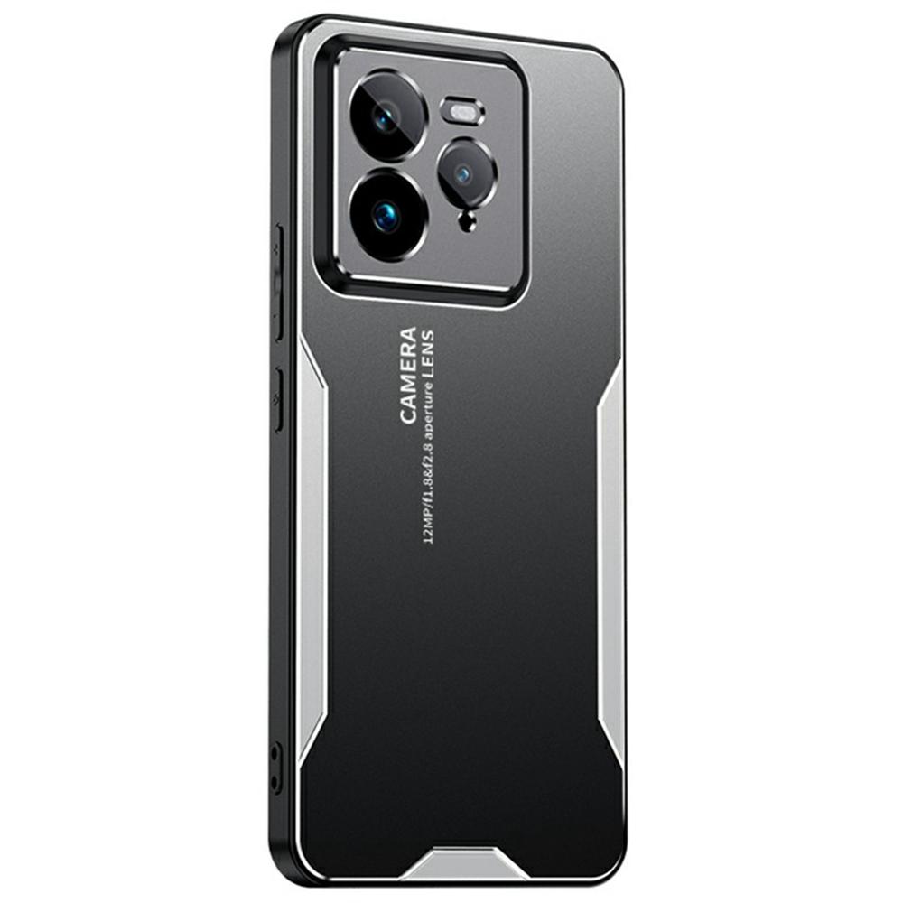 

Для Realme GT 7 Pro 5G Чехол для телефона Алюминиевый сплав ТПУ ПК Задняя крышка Silver