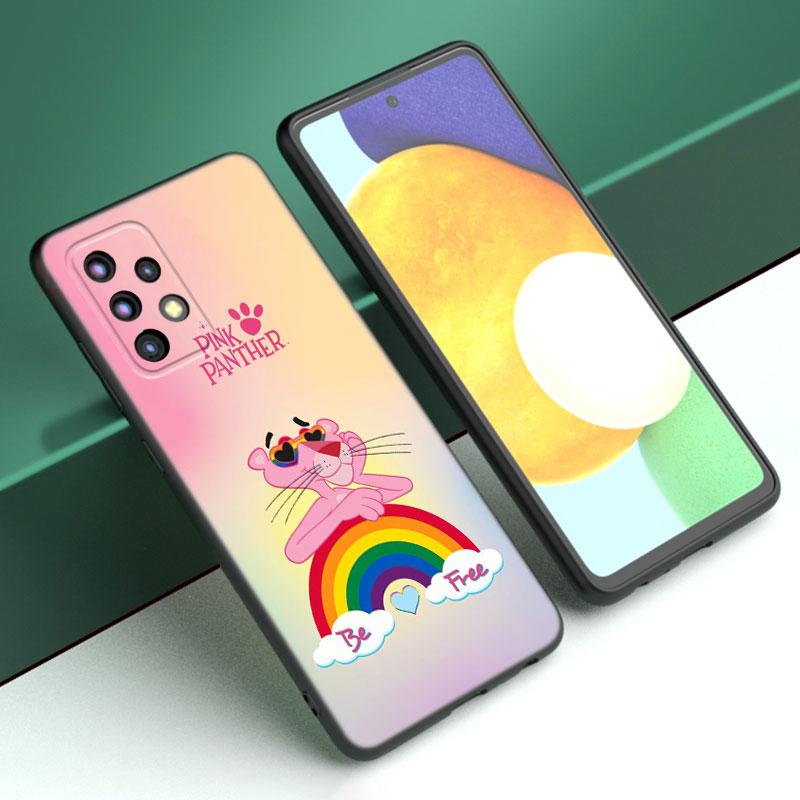Pink Panther Phone Case For Samsung Galaxy A04 A21 A30 A50 A52 S A13 A14 A22 A23 A32 A53 A73 5G A11 A12 A31 A33 A51 A70 A71 A72