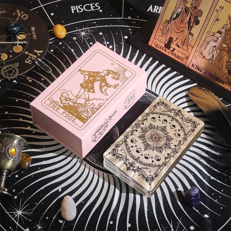 Smith-Waite Centennial Tarotová karta - Zlatá fólie, Vodotěsná, Vhodná pro začátečníky