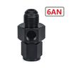 Kapalinový regulátor palivového tlaku 0-30psi s manometrem 1/8" NPT s adaptérem 6AN