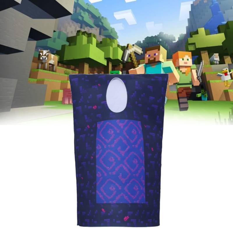 Minecraft Cosplay Costume For Kids Halloween Party Dress Up