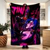 Jinx Print Blanket - Soft & Comfortable, for Bedroom, Travel, Sofa, Home Decoration - Birthday Christmas Gift for Friend