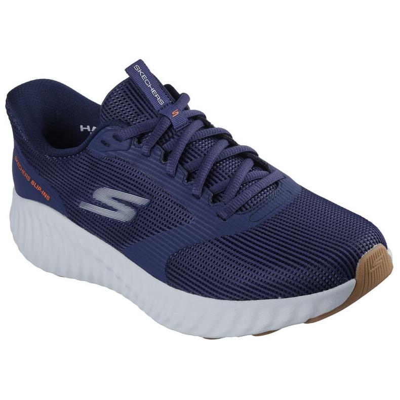 Skechers Slip-Ons Go Run Now - Stover Casual Low-Top Shoes Men Sneakers Blue 220381-NVY