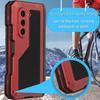 Case for Samsung Z Fold 7 6 5 4 Shockproof Aluminum Metal Cases Anti-Drop Heavy Duty Guard Armor Cover Built-in Screen Protect