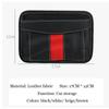 Self Adhesive Car Storage Pocket Sticky Organizer Bag Seat Back Side Door Leather Stowing Tidying Kit for Phone Purse Card