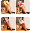 Cute Ice Cream Cone Plush Toy Pillow Strawberry Cream Chocolate Vanilla 20cm Stuffed Doll
