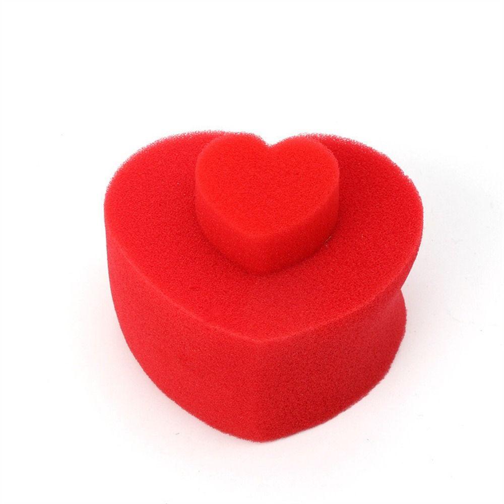 Stage Accessories Illusion Heart Love Magic Red Sponge Magic Sponge Ball Magic Trick Magic Props