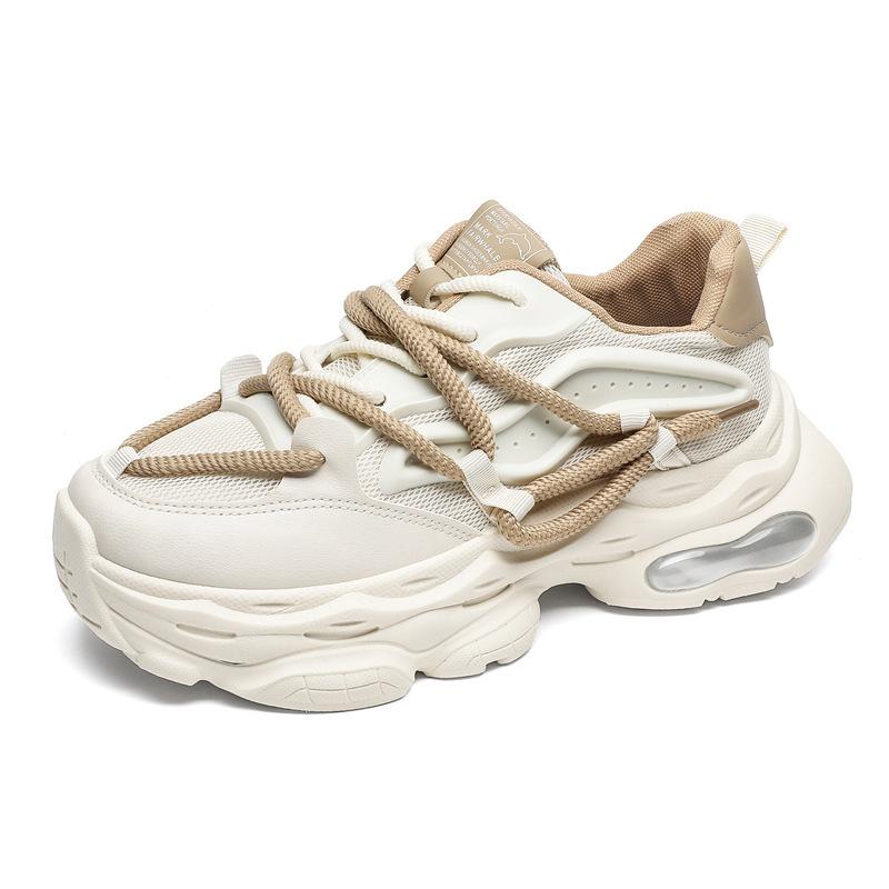 

Кроссовки старые и грязные туфли 2024 года новые универсальные увеличивающие рост мужские туфли на платформе для пап модные и повседневные студенческие одиночные туфли 44