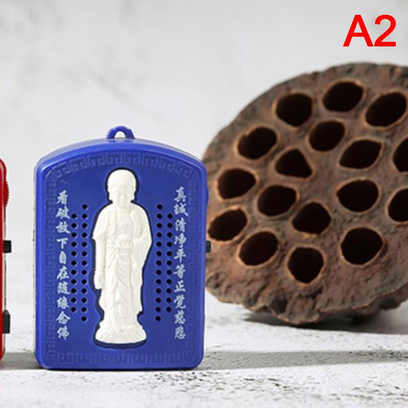 1 ks Mini buddhistický modlitební stroj s 6 druhy buddhistických hudebních písní