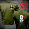 Vintage Grunge Distressed Mexicano Mexican Coat Of Arms T Shirt Unisex Cotton Tshirt Fashion Clothing Short Sleeve Casual Tshirt