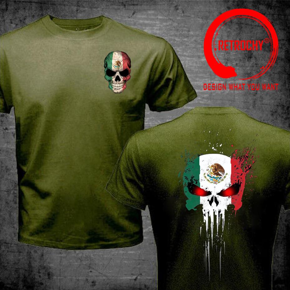 Vintage Grunge Distressed Mexicano Mexican Coat Of Arms T Shirt Unisex Cotton Tshirt Fashion Clothing Short Sleeve Casual Tshirt