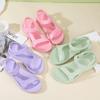 Sommer 2026 Neue Handels-Flatsandalen Einfarbige Damenschuhe Weiche und Bequeme EVA-Flatsandalen für Damen