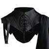 Halloween Cape Breathable Beautifully Mystery Comfortable Exquisite Holiday Wear Lightweight Role Play Medieval Stand Collar Cloak Costume for Home