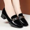 Spring Autumn  Classic Pumps Shallow Shoes For Women Crystal High Heels With Heel Loafers Fashion Breathable Single Shoes