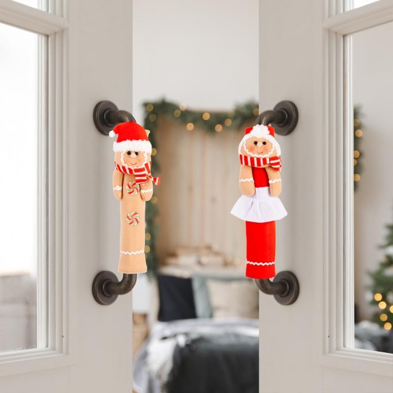 Door Knob Protectors Soft Holiday Decorations Easy Install For Family Gatherings