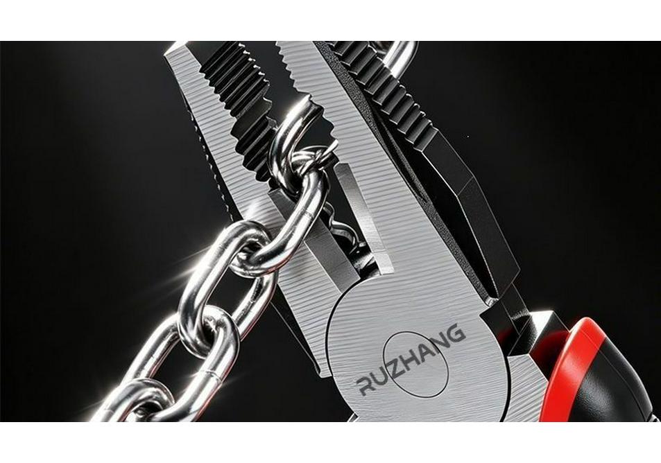 Multi-Functional Industrial-Grade Steel Wire Pliers: Diagonal Cutter, Needle Nose, and Labor-Saving Electrician Pliers with High Hardness