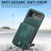 Anti -Dust Business Leather Protective Case For Samsung Galaxy Z Flip4 Flip 4 Flip3 5g Flip 3 Card Holder Wallet Bag Cases