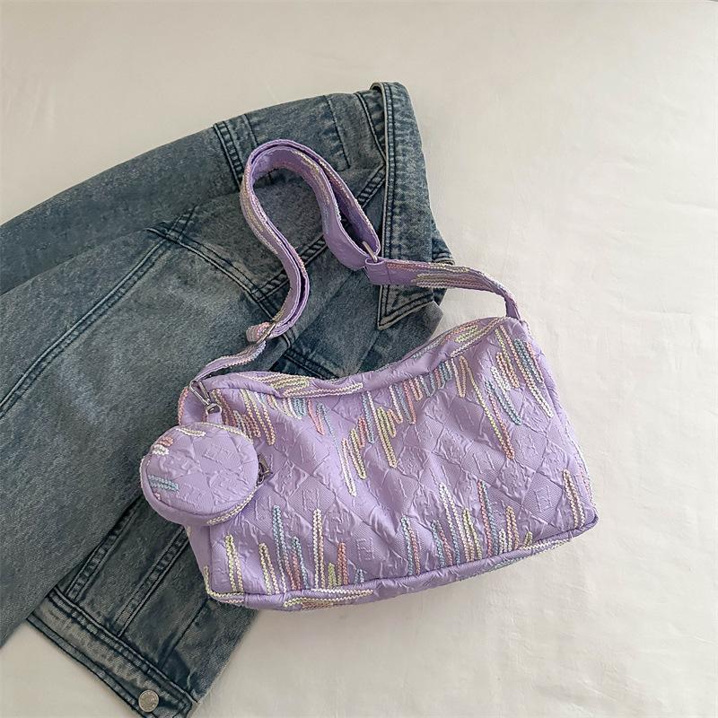 One-shoulder Crossbody Bag Fashion Trendy Large Capacity Tote Bag New Simple Summer Niche Design Bag for Women