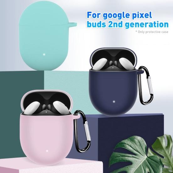 Shockproof Wireless Bluetooth-compatible Earphones Protective Case for Google Pixel Buds 2
