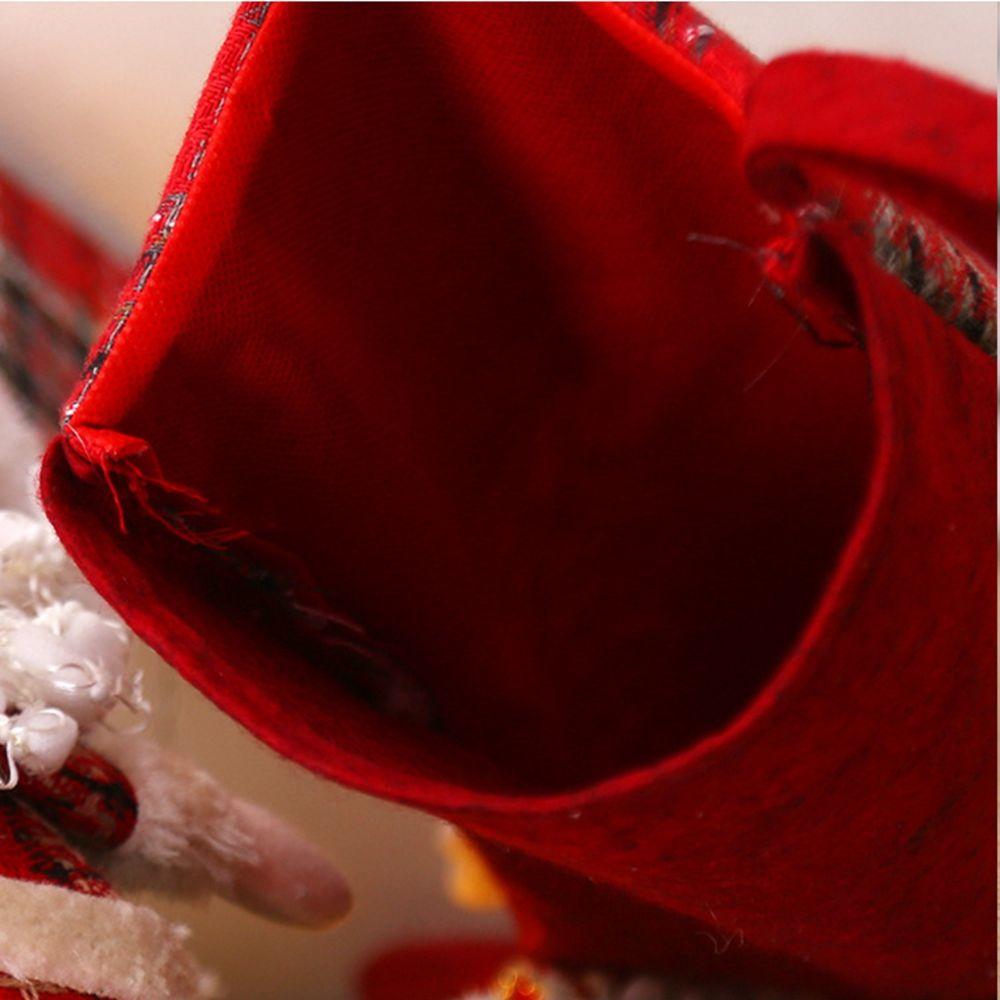 Bears, DIY Plush Socks Hanging Ornament Candy Bag Christmas Decorations Christmas Stocking