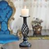 European-style American Cafe Candle Holder Wedding Candlelight Dinner Props Table Decorations Retro Candlestick Decoration