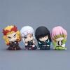 Demon Slayer Chibi-style Sitting Tanjiro And Zenitsu Agatsuma Toy Figurine/car Toy