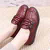 Fashion Women Flat Platform Shoes Autumn New Waterproof Leather Surface Wear-resistant Casual Pedal 2024