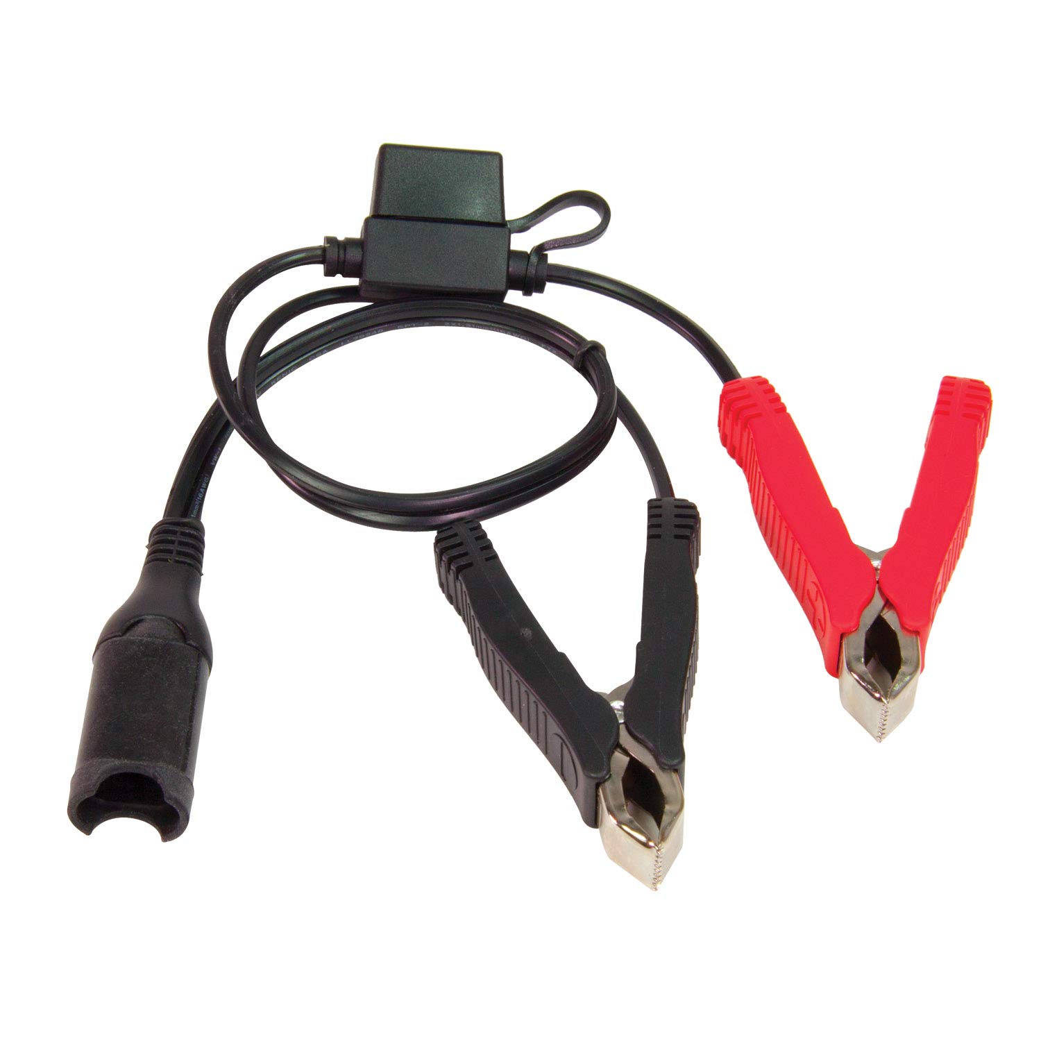 

[Official Techmate] OptiMATE O-14 Alligator Clip Cable. Compatible with all OptiMate1,2,3,4,5,6,7 models. OK up to 10A output.