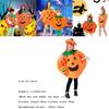 Festive Pumpkin Suit Set For Halloween Party And Cosplay