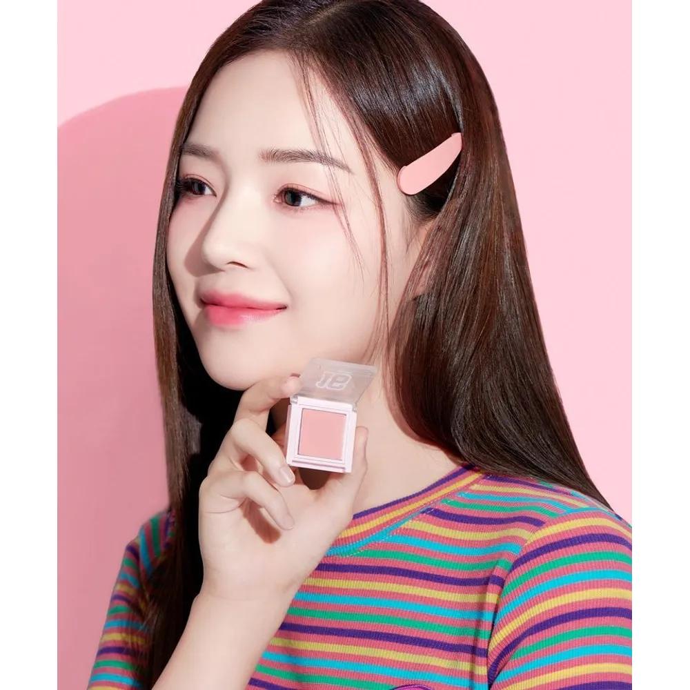 Cho Sung Ah Beauty Mini Mini Cheek Blusher 1.6g (3 colors) 01_Pink